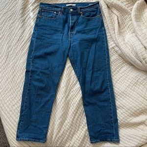 levi’s wedgie straight jean in jive stonewash